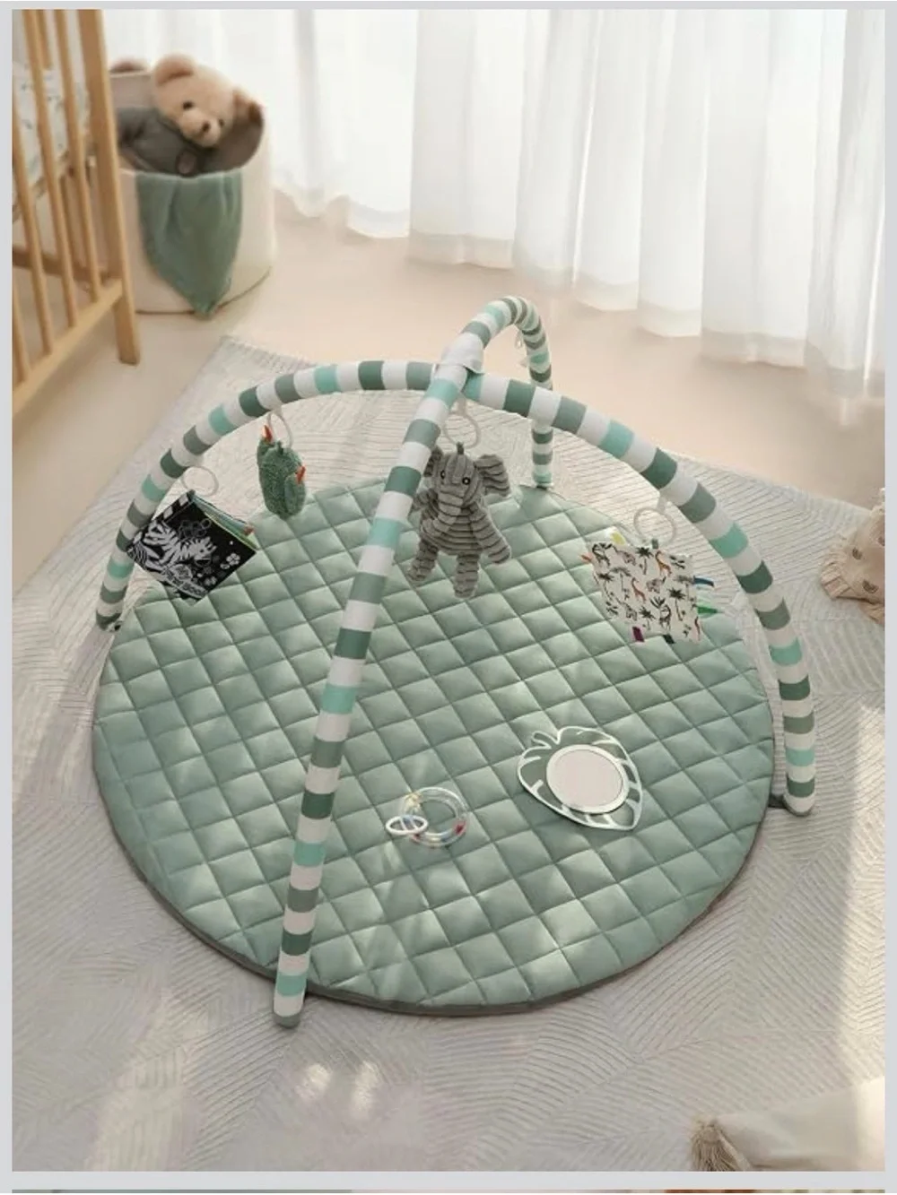 NWT - Blissful Diary - Baby play mat - Sage